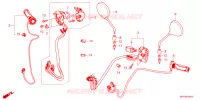 COMMODOS / POIGNEES / MIROIR (CB1300AD/SP) pour Honda CB 1300 SUPER FOUR SP 30TH de 2021