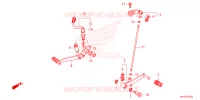PEDALE pour Honda CB 650 R de 2024