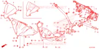 GUIDON   CARENAGE pour Honda AIRBLADE 160 de 2023