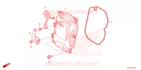 COUVRE CULASSE pour Honda VARIO 160 ABS REPSOL de 2024