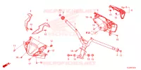 GUIDON   CARENAGE pour Honda VARIO 160 ABS de 2023