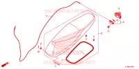 SELLE pour Honda BEAT 110 de 2021
