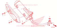 SILENCIEUX D'ECHAPPEMENT pour Honda BEAT 110 CBS de 2018
