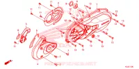 COUVERCLE GAUCHE pour Honda GENIO 110 de 2020