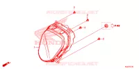 PHARE pour Honda GENIO 110 FABULOUS de 2021
