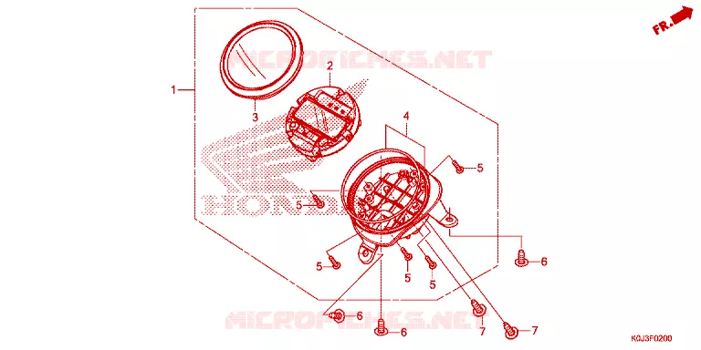 COMPTEUR Honda SCOOTER 110 GENIO 2021  ACJ110CBFM_2PH