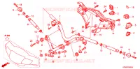 GUIDON   CARENAGE pour Honda DREAM 125 KIRANA de 2007