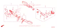 CLIGNOTANT pour Honda CBF 125 de 2022