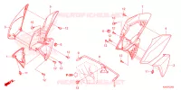OUIES DE RADIATEUR pour Honda CBF 125 de 2022