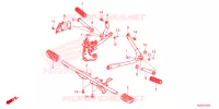 REPOSE PIED pour Honda CBF 125 de 2022