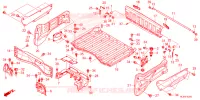 BENNE pour Honda PIONEER 1000-6 DELUXE CREW de 2024