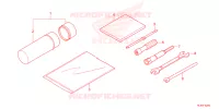 OUTIL pour Honda PIONEER 1000-6 DELUXE CREW de 2024