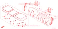 SELLE AVANT pour Honda PIONEER 1000-6 DELUXE CREW de 2024