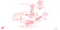 MAITRE CYLINDRE pour Honda PIONEER 1000-6 DELUXE CREW de 2024