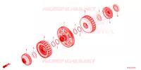 EMBRAYAGE pour Honda TALON 1000 R de 2024