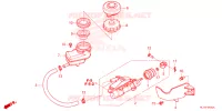 MAITRE CYLINDRE DE FREIN pour Honda TALON 1000 X4 RR de 2024