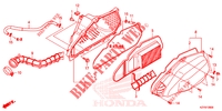 FILTRE A AIR pour Honda PCX 150 E de 2015