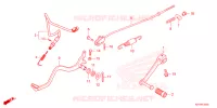 PEDALE pour Honda XR 150 L de 2024