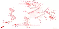 REPOSE PIED pour Honda XR 150 L de 2024