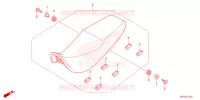 SELLE pour Honda XR 150 L de 2024
