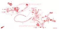 LEVIER DE GUIDON   CABLE   COMMODO pour Honda CBR 1000 RR SP BREMBO de 2024