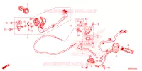 LEVIER DE GUIDON   CABLE   COMMODO pour Honda CBR 1000 RR SP BREMBO de 2024