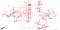 MAITRE CYLINDRE DE FREIN AVANT pour Honda CBR 1000 RR SP BREMBO de 2024