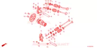 ARBRE A CAMES   SOUPAPE pour Honda SH MODE 125 de 2024
