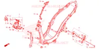 CADRE pour Honda SH MODE 125 de 2024