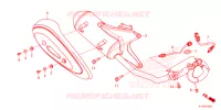 SILENCIEUX D'ECHAPPEMENT pour Honda SH MODE 125 de 2024