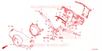 GUIDON   CARENAGE pour Honda SH MODE 125 de 2024