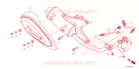 SILENCIEUX D'ECHAPPEMENT pour Honda SH MODE 125 de 2024