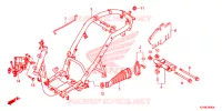 CADRE pour Honda SCV 125 ACTIVA (ID) de 2015