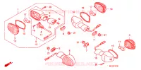 CLIGNOTANT pour Honda CB 1300 SUPER FOUR de 2007