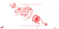 ROUE AVANT pour Honda FOURTRAX 520 FOREMAN RUBICON EPS de 2021
