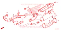 SILENCIEUX D'ECHAPPEMENT pour Honda FOURTRAX 520 FOREMAN RUBICON EPS de 2021