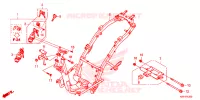 CADRE pour Honda BEAT 110 CASTED WHEEL de 2017