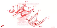 MARCHE PIEDS pour Honda BEAT 110 CASTED WHEEL de 2017