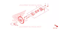 POMPE A HUILE pour Honda BEAT 110 CASTED WHEEL de 2017