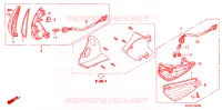 CLIGNOTANT AVANT pour Honda WAVE 125  PGMFi,  Electric start de 2009