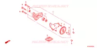 POMPE A HUILE pour Honda WAVE 125  PGMFi,  Electric start de 2009