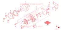 POMPE A HUILE pour Honda CRF 125 F BIG WHEELS de 2022