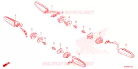 CLIGNOTANT pour Honda ADV 160 ABS de 2023