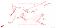 PEDALE pour Honda XR 150 L de 2023