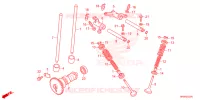 ARBRE A CAMES   SOUPAPE pour Honda FOURTRAX 520 RUBICON DCT DELUXE 3CM de 2024