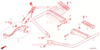 PEDALE   REPOSE PIED pour Honda FOURTRAX 520 RUBICON DCT DELUXE 3CM de 2024