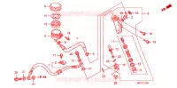 MAITRE CYLINDRE DE FREIN ARRIERE pour Honda CB 1300 SUPER FOUR de 2008