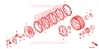 EMBRAYAGE pour Honda CB 150 R de 2020
