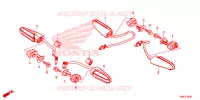 CLIGNOTANT pour Honda CB 150 R de 2020