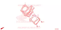 CYLINDRE pour Honda CB 150 R de 2020
